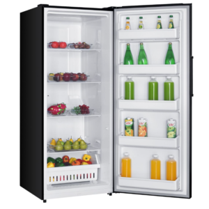 Alternative view of AEG 437L Upright Freezer with Touch-Control - Sleek Black