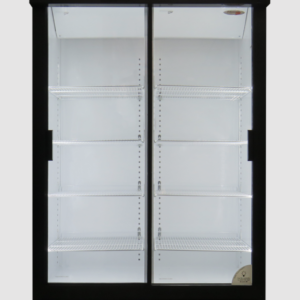 748L Double Glass door Beverage Cooler