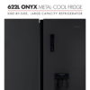 Bennett Read 622L ONYX Side-by-Side Fridge