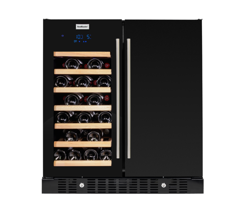 SnoMaster - 34 Bottle + 95L Double Door Wine/Bev Cooler (SMBW-95-34) - Image 2
