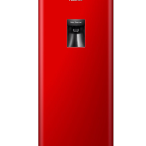 Hisense 177L Single Door Fridge with Water Dispenser - Red
